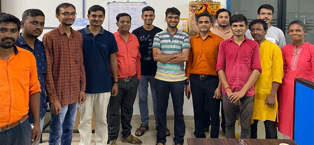 A day with the team at the office