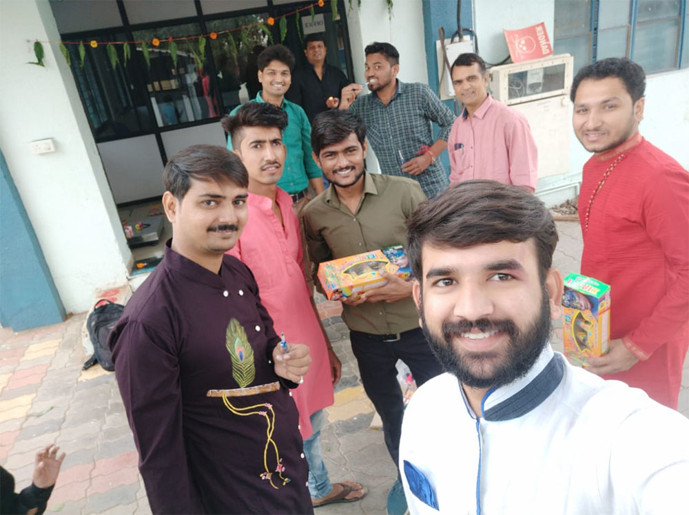 Span System Team in Diwali Mood